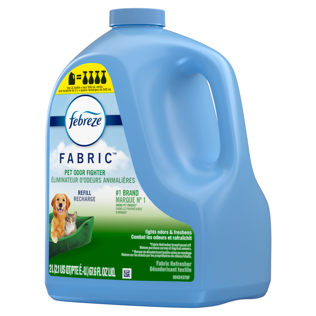 Febreze Fabric Odor-Fighting Refresher Pet Odor Fighter Refill - 67.6oz/2pk