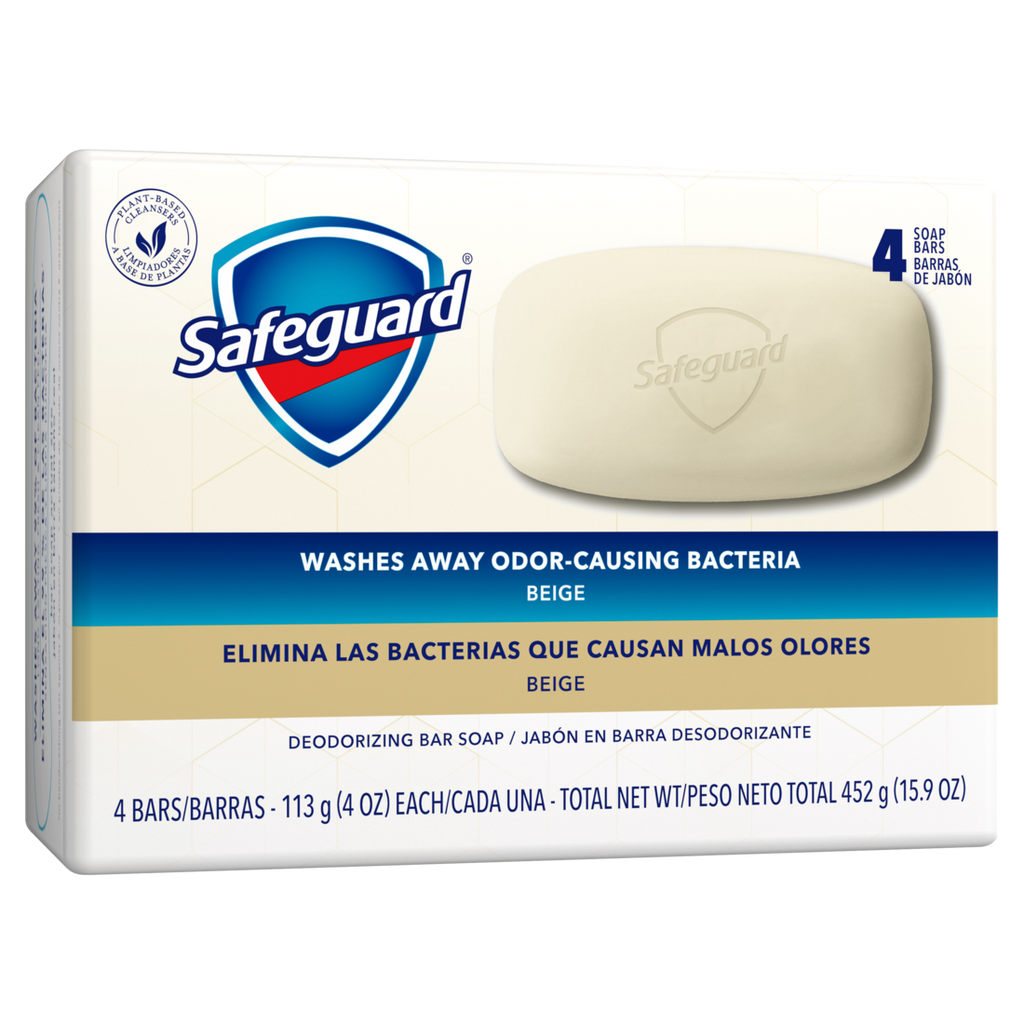 Safeguard Bar Soap Beige - (4x4.0)oz/12pk
