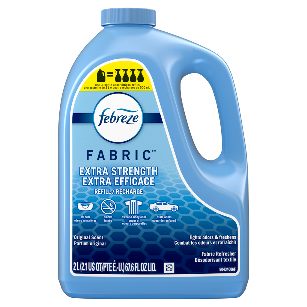 Febreze Odor-Fighting Fabric Refresher Extra Strength Original Refill - 67.6oz/2pk
