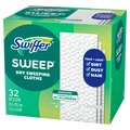 Swiffer Sweep + Mop Dry Pads Refill Floor Cleaner Cleaning Cloths Unscented - 32ct/4pk