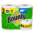 Bounty Paper Towels Select-A-Size White 2 Mega Rolls 164 Sheets Per Roll - 2ct/6pk