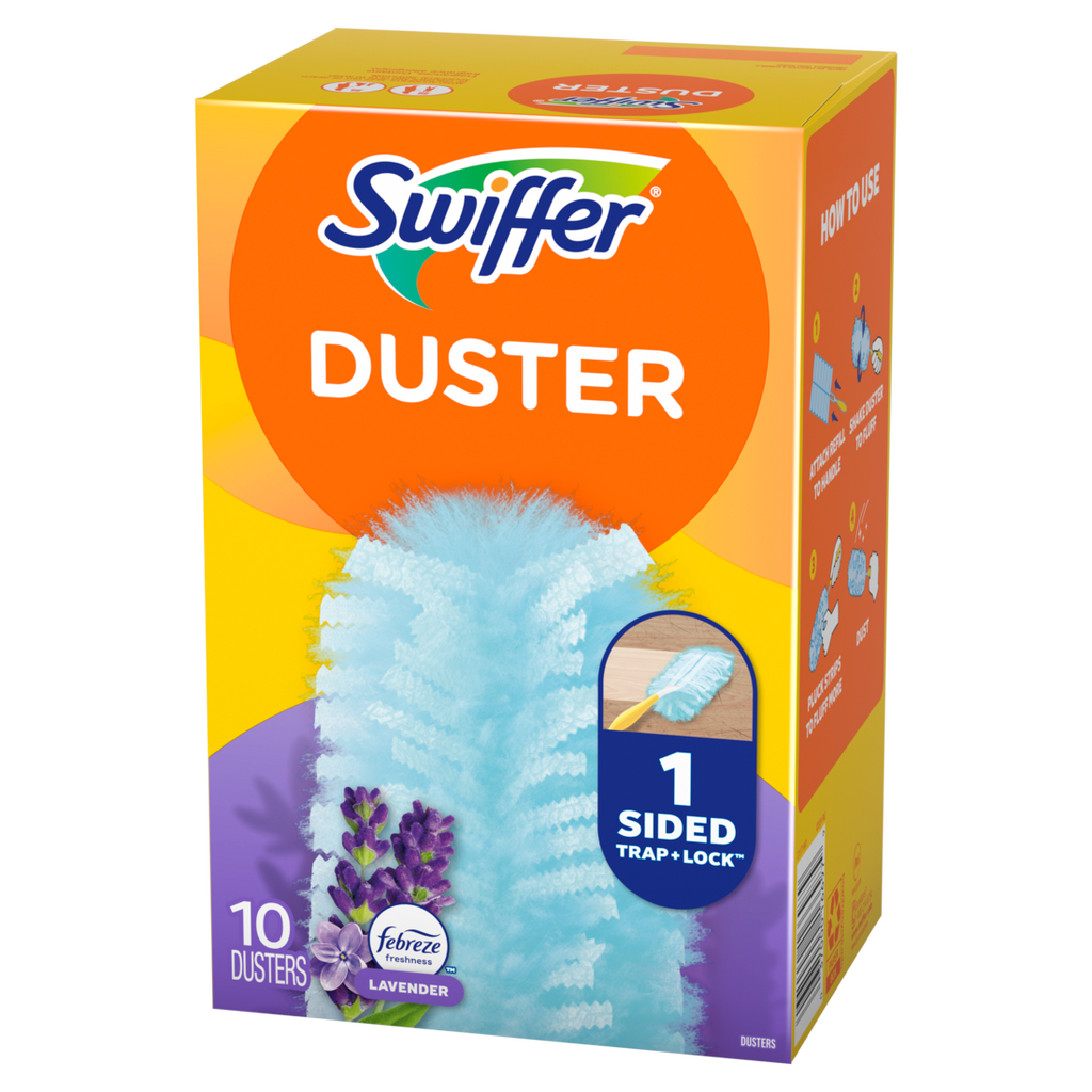 Swiffer Dusters Refill For Cleaning Feather & Microfiber Duster Alternative Lavender - 10ct/4pk