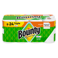 Bounty Paper Towels Full Sheet White 8 Triple Rolls 75 Sheets Per Roll - 8ct/1pk