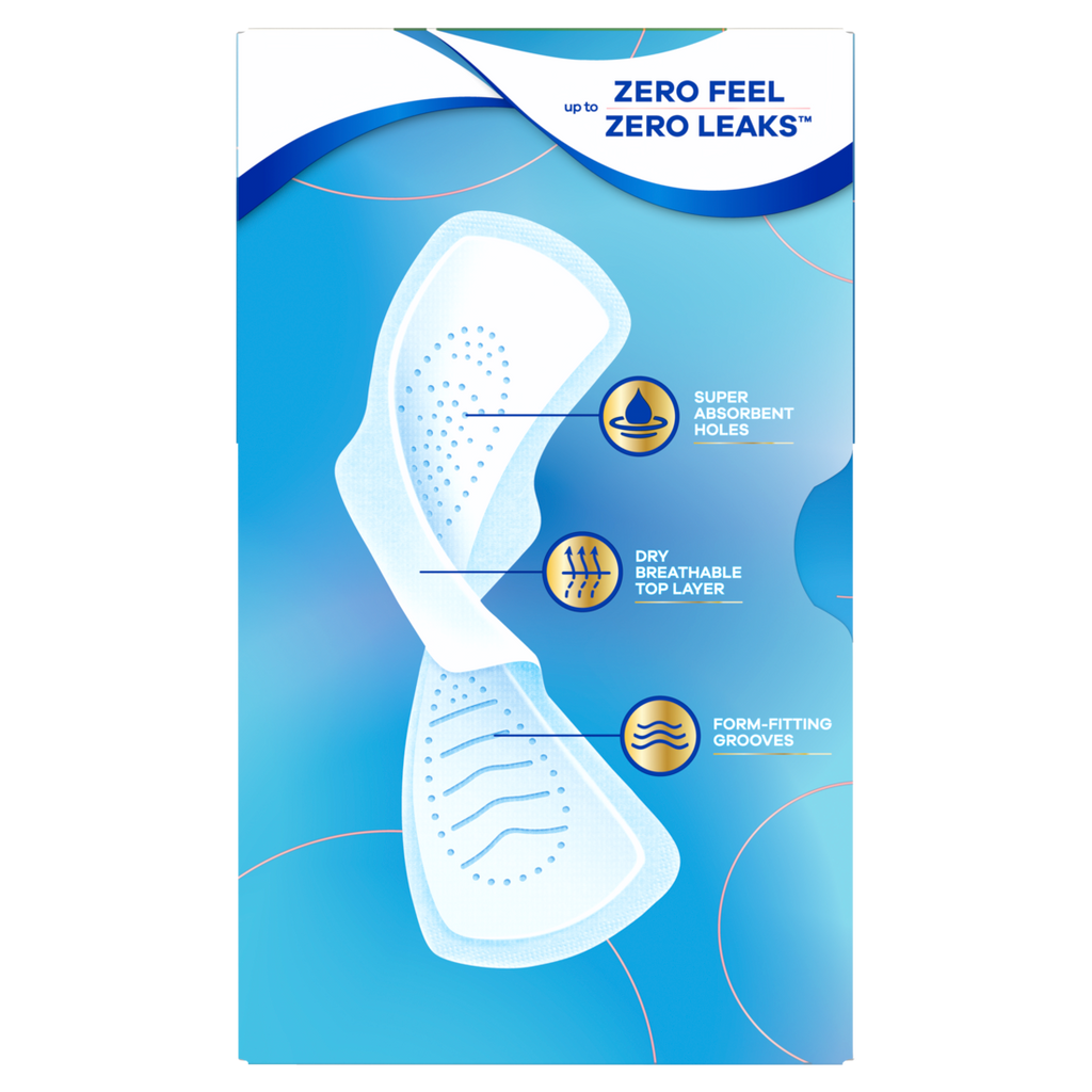 Always Infinity With Flexfoam Pads For Women Size 1 Regular Absorbency With Wings Unscented - 36ct/6pk