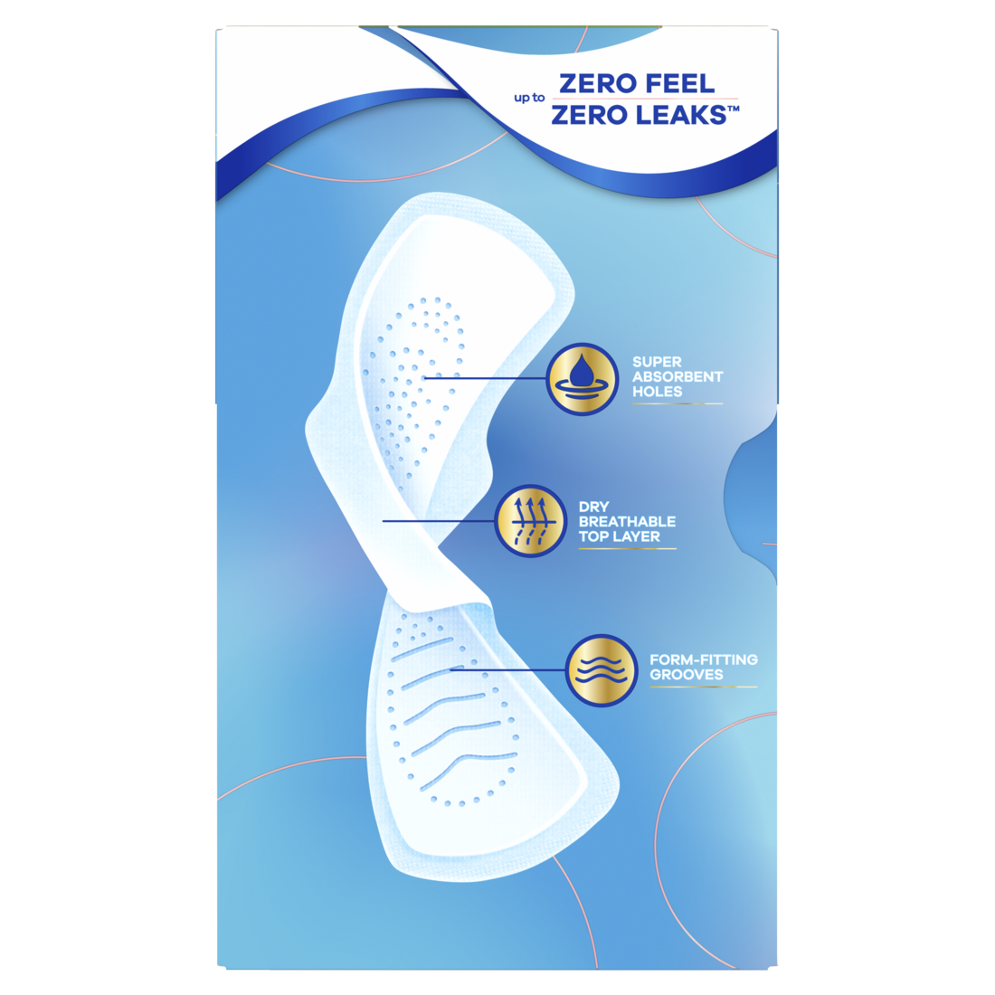Always Infinity With Flexfoam Pads For Women Size 1 Regular Absorbency With Wings Unscented - 36ct/6pk