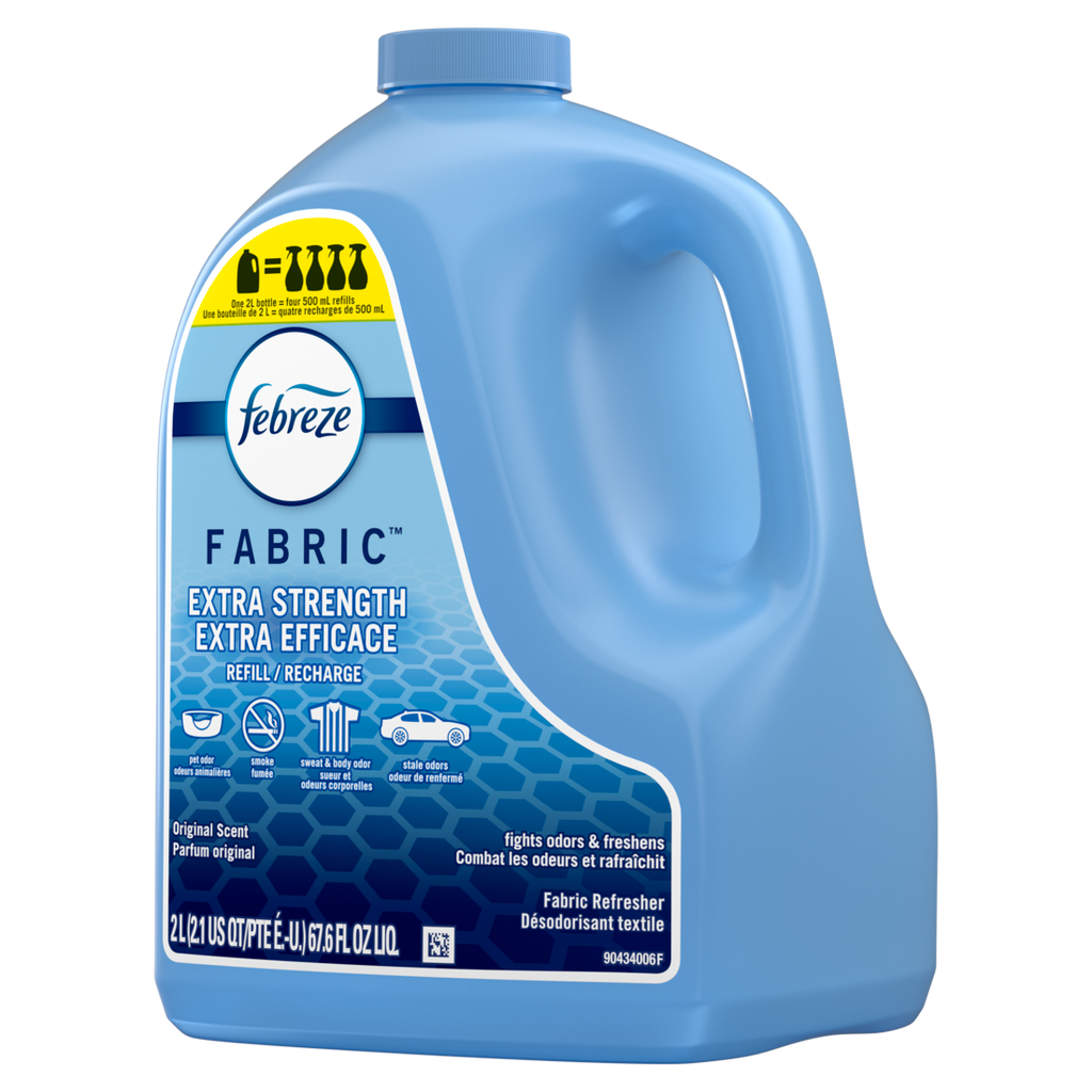 Febreze Odor-Fighting Fabric Refresher Extra Strength Original Refill - 67.6oz/2pk