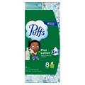 Puffs Plus Lotion Facial Tissue 8 Mega Cubes 72 Tissues Per Box - 576ct/3pk