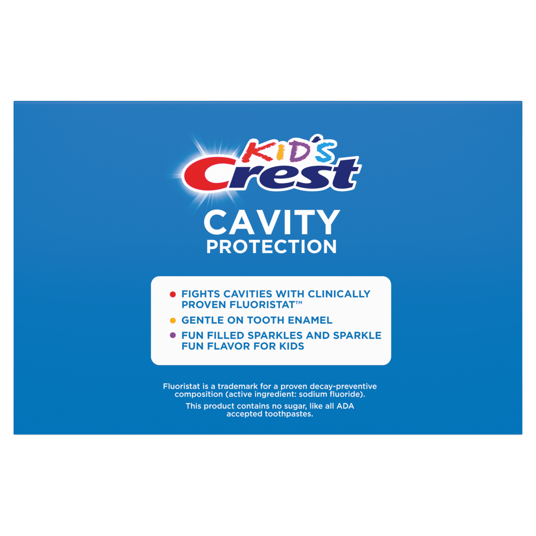 Crest Kids Cavity Protection Toothpaste Sparkle Fun Flavor For Ages 3+ Triple Pack - (3x4.6)oz/4pk