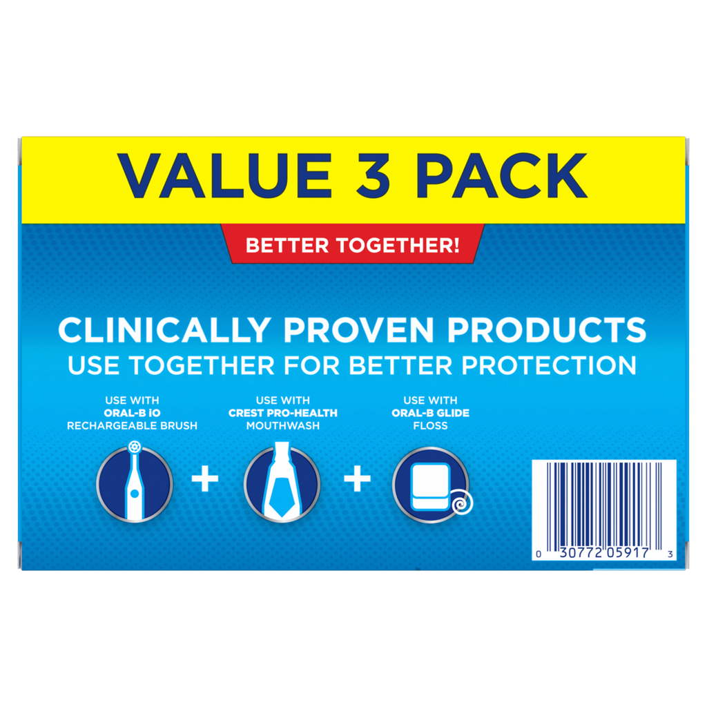 Crest Pro-Health Smooth Formula Toothpaste Clean Mint Paste Triple Pack - (3x4.3)oz/4pk