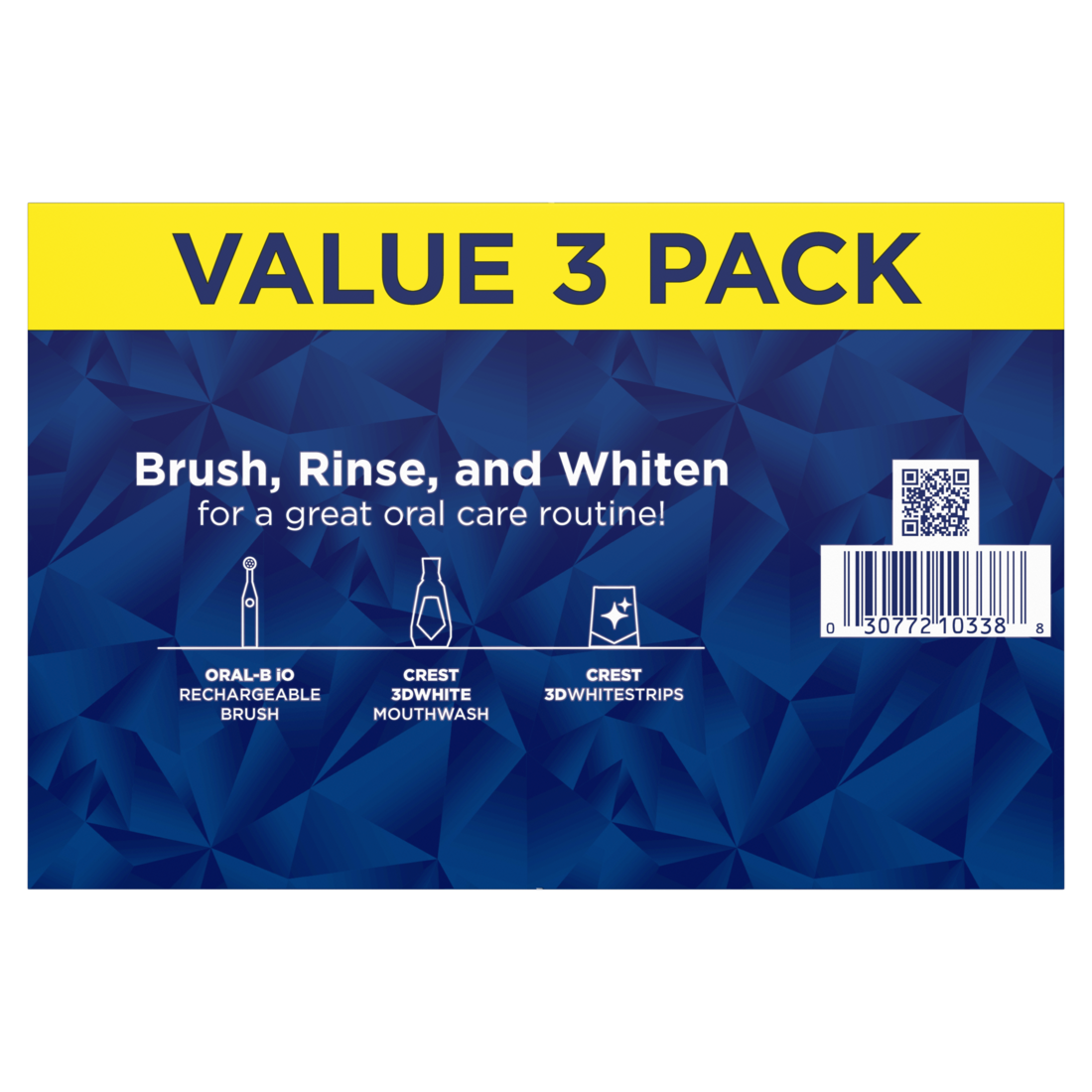 Crest Toothpaste 3DWhite Advanced Teeth Whitening Charcoal - (3x3.3)oz/4pk
