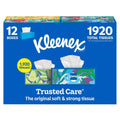 Kleenex Trusted Care 2-ply Facial Tissues - 160ct/12pk
