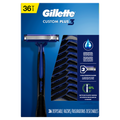 Gillette CustomPlus 3 Disposable Razors - 36ct/300pk