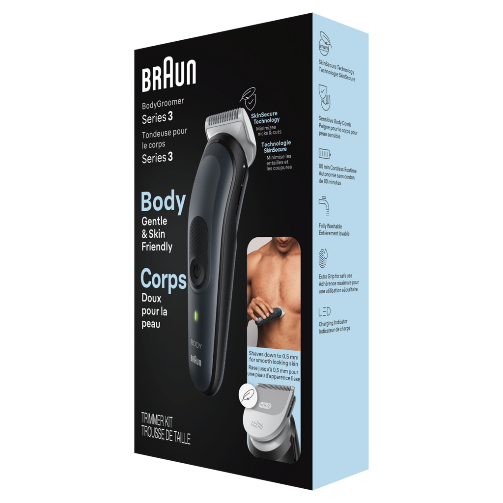 Braun Styler BG3340 BodyGroom NA - 1box/3pk