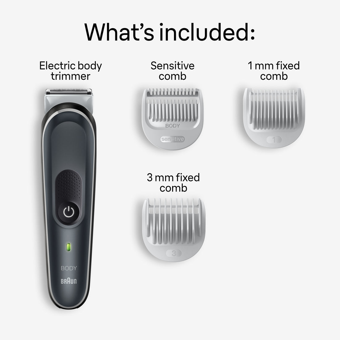 Braun Styler BG3340 BodyGroom NA - 1box/3pk