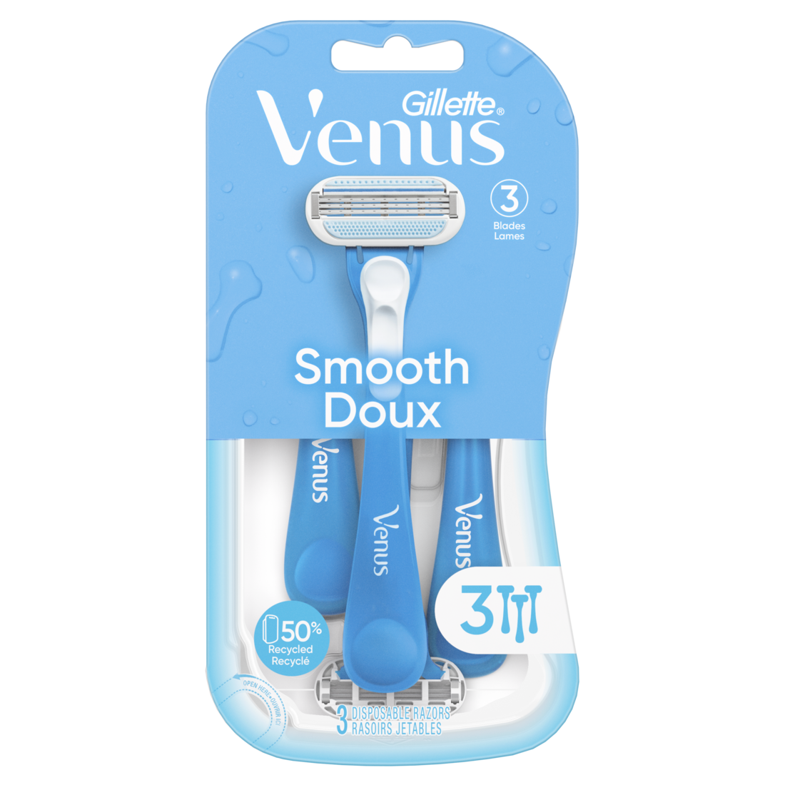 Gillette Venus Oceana Women's Disposable Razor - 3ct/8pk