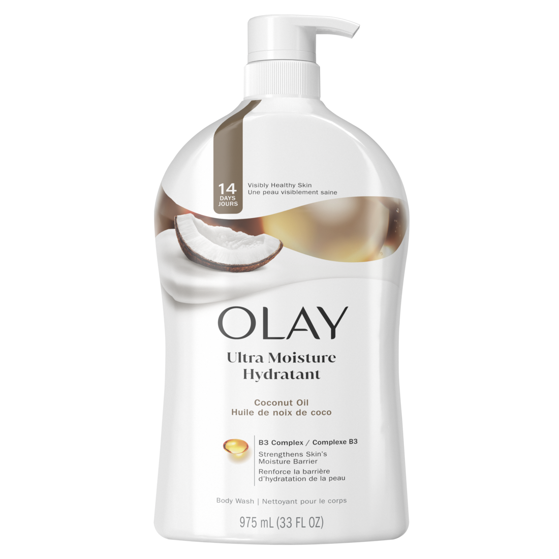 Olay Ultra Moisture Body Wash with Coconut Oil - 33oz/4pk