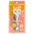 Venus Moistureglide Women's Razor Limited Edition Handle 2 Razor Blade Refills and Shower Holder - 1box/36pk