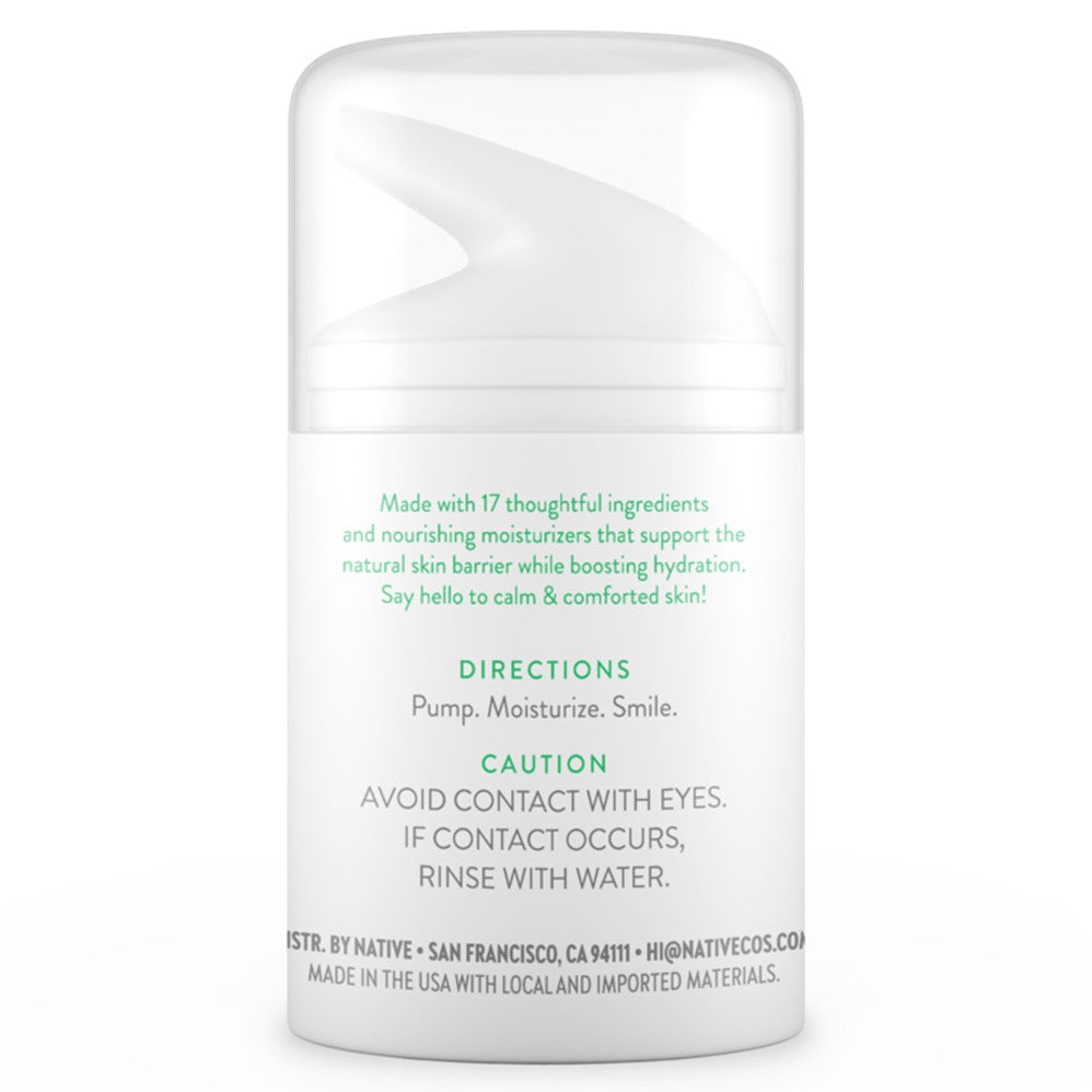 Native Sensitive Facial Moisturizer Unscented Sulfate Free for All Skin Types - 1.7oz/12pk