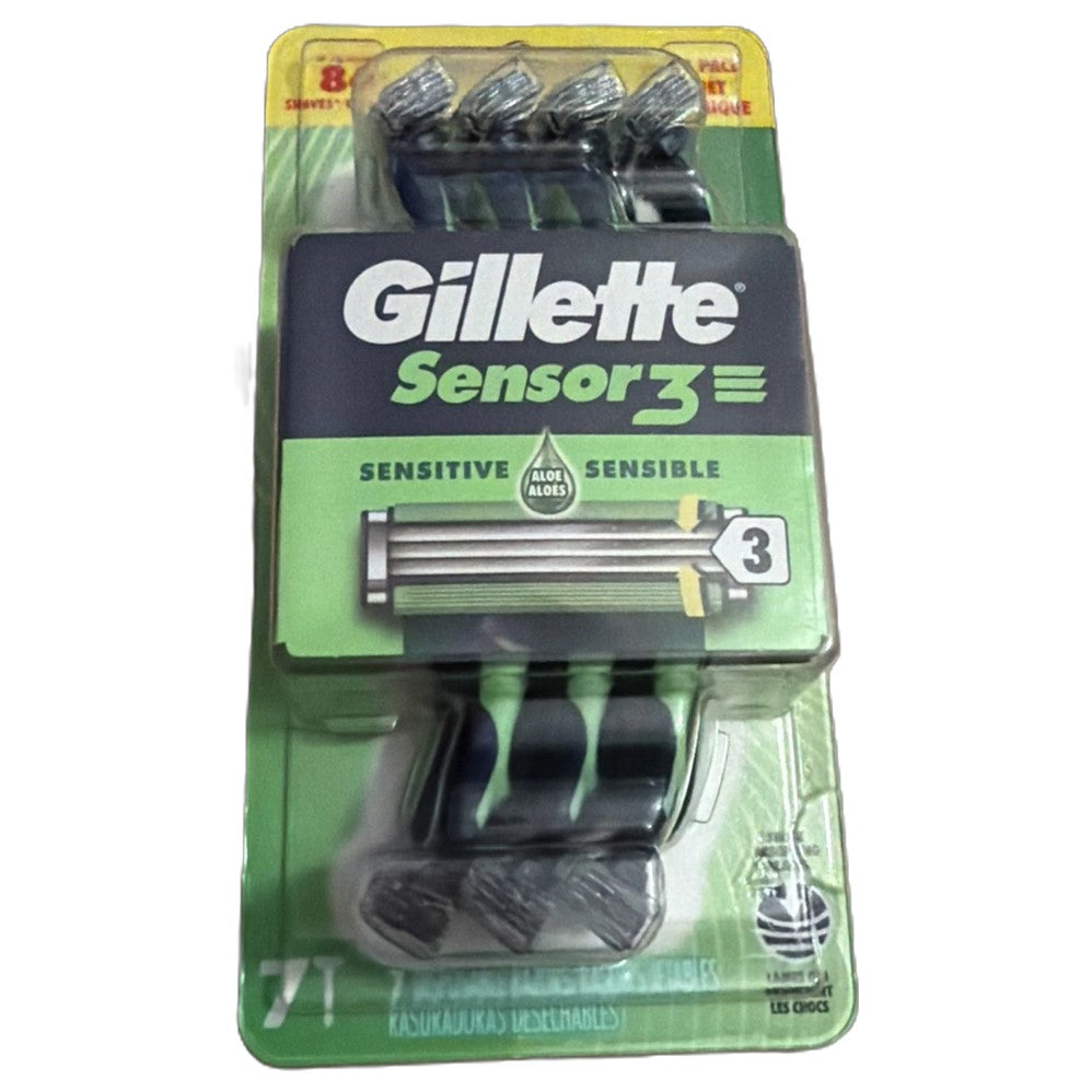 Gillette Sensor3 Sensitive Razors - 7ct/12pk