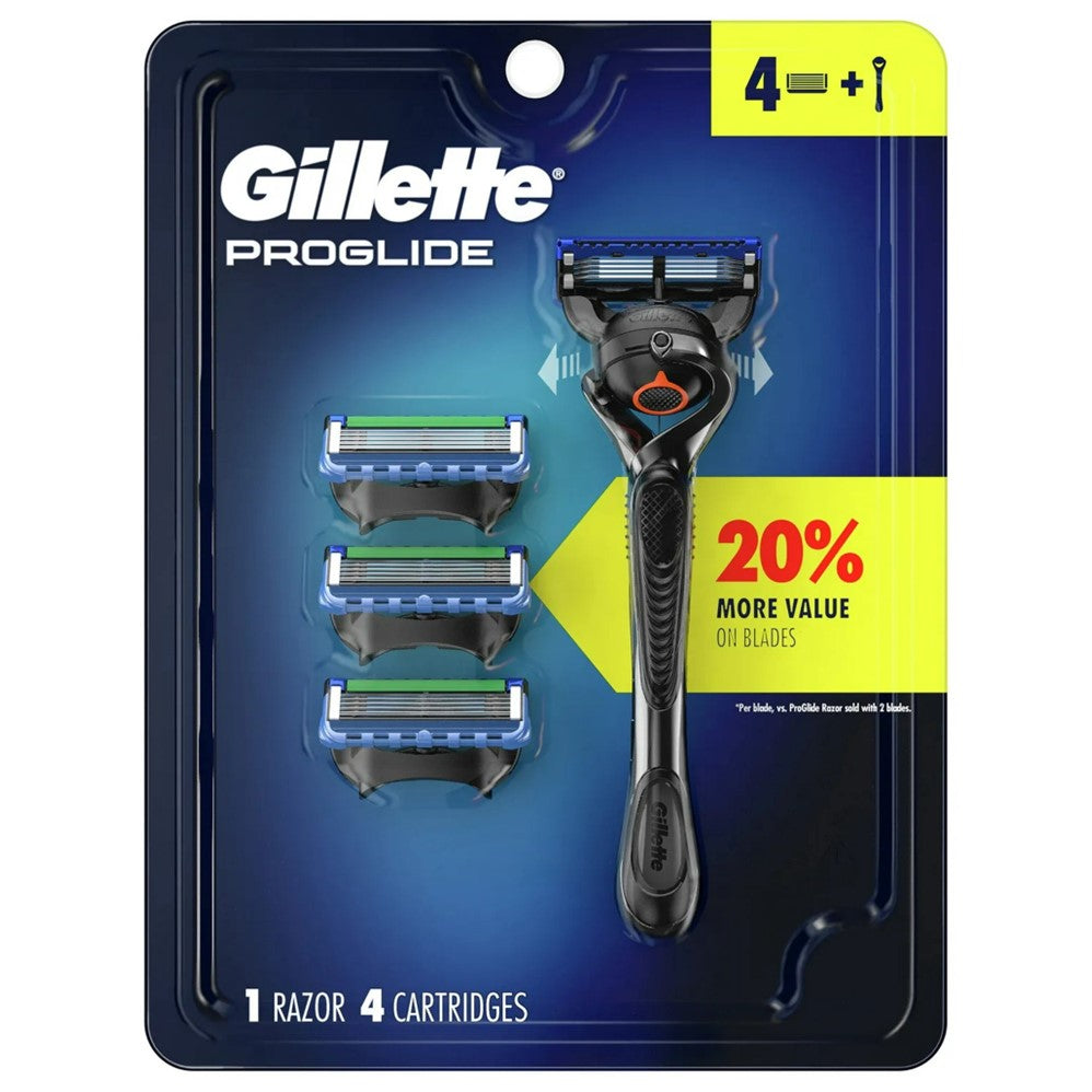 Gillette Fusion ProGlide Cartridges 1 Handle - 4ct/24pk