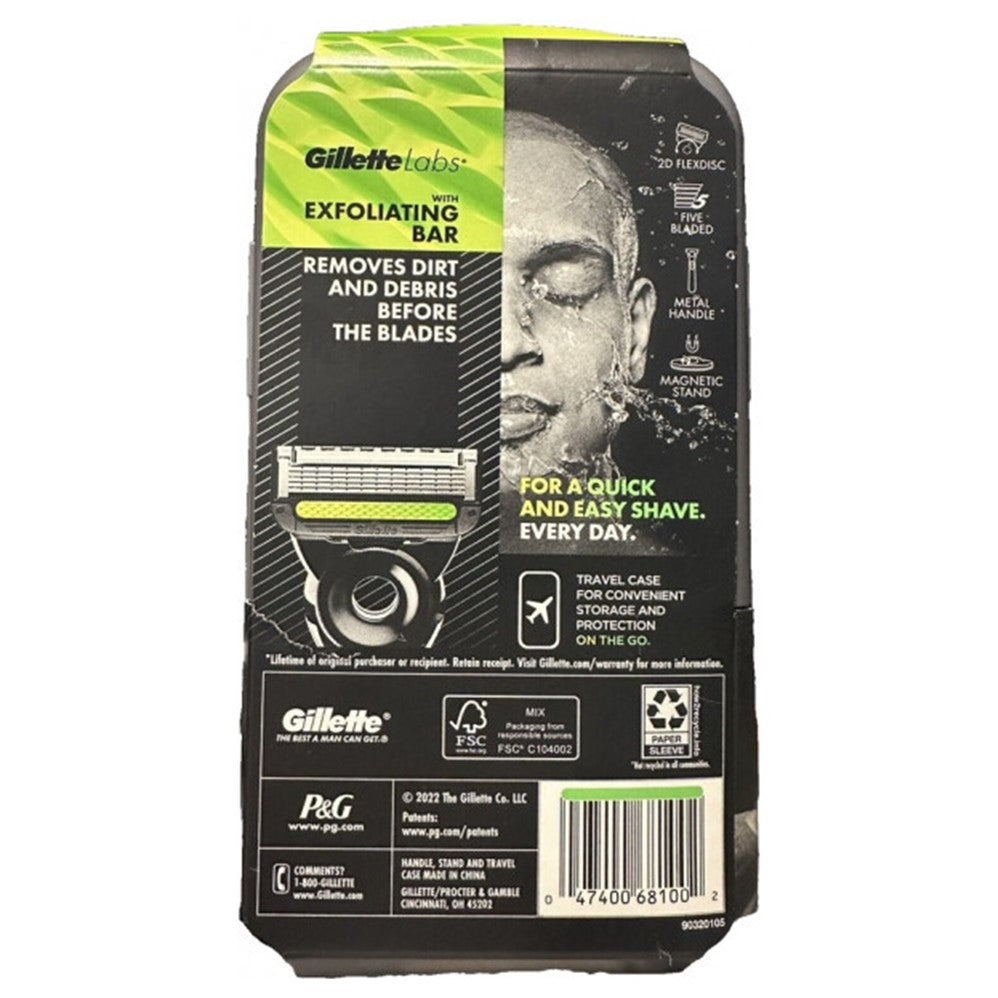 GilletteLabs Exfoliating Razor Travel Pack - 2ct/24pk