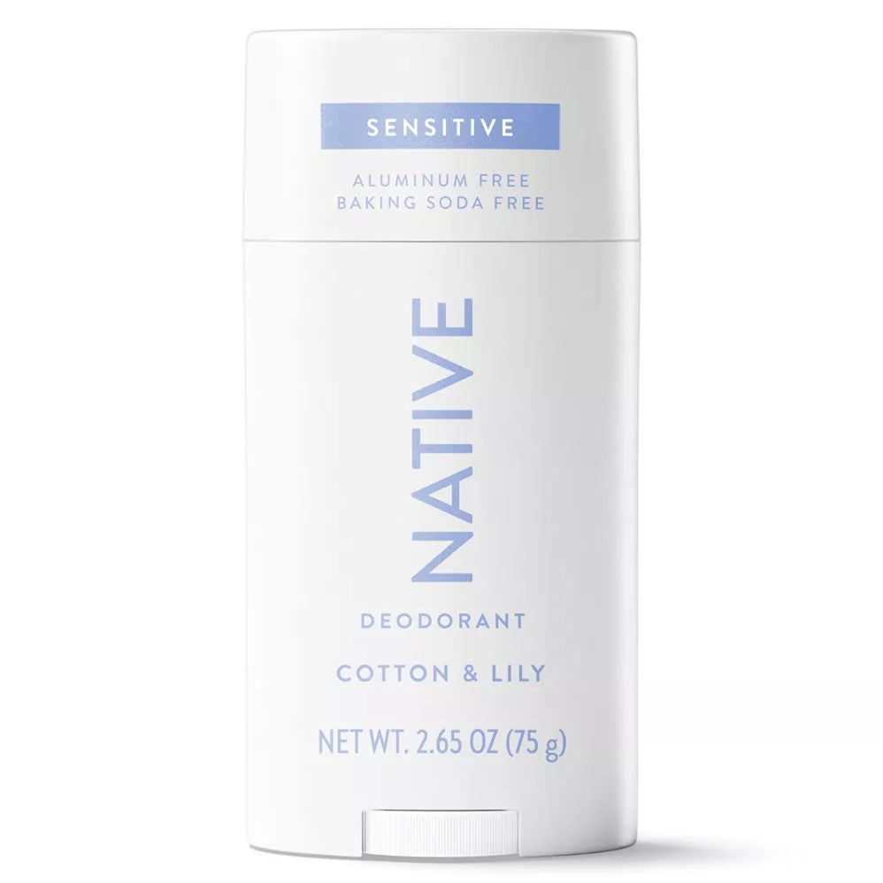 Native Cotton & Lily Sensitive Deodorant - 2.65oz/12pk