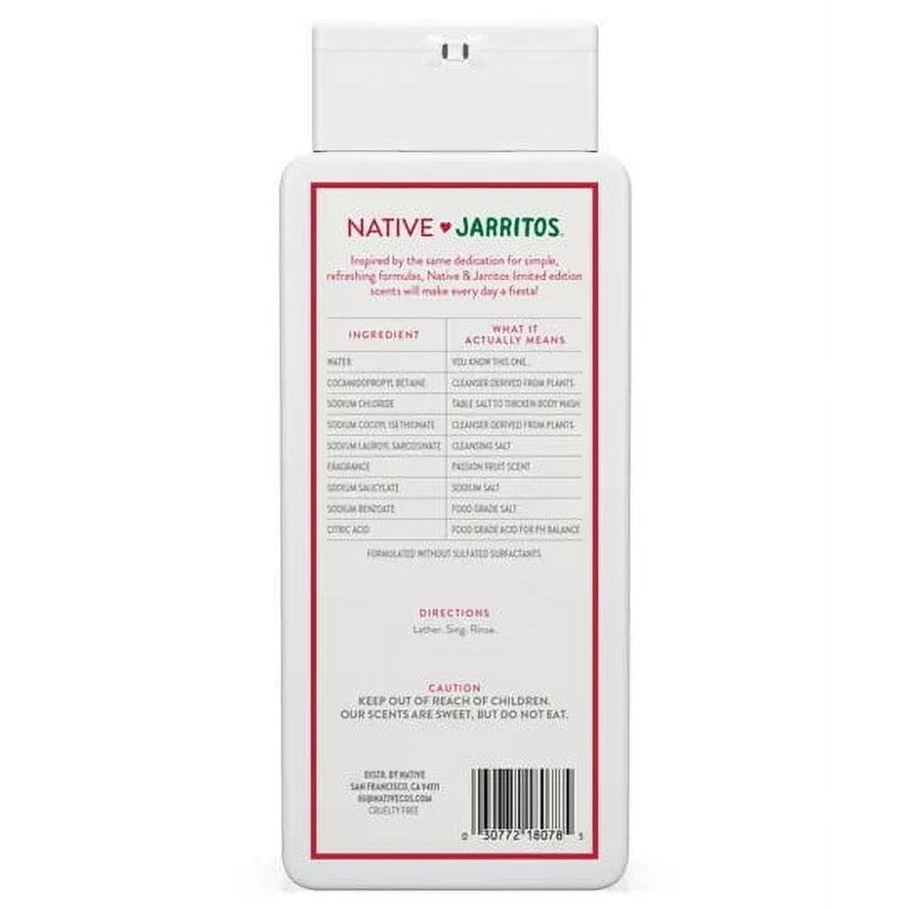 Native Passionfruit Body Wash - 18oz/6pk