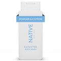 Native Powder & Cotton Body Wash - 18oz/6pk