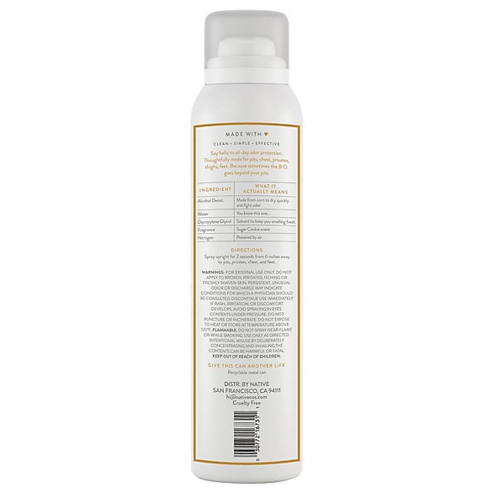 Native Sugar Cookie Whole Body Spray - 3.5oz/12pk