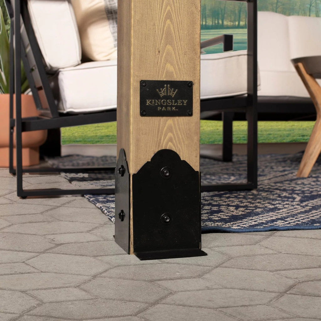 12×10 Fairhaven Pergola, Rustic Finish