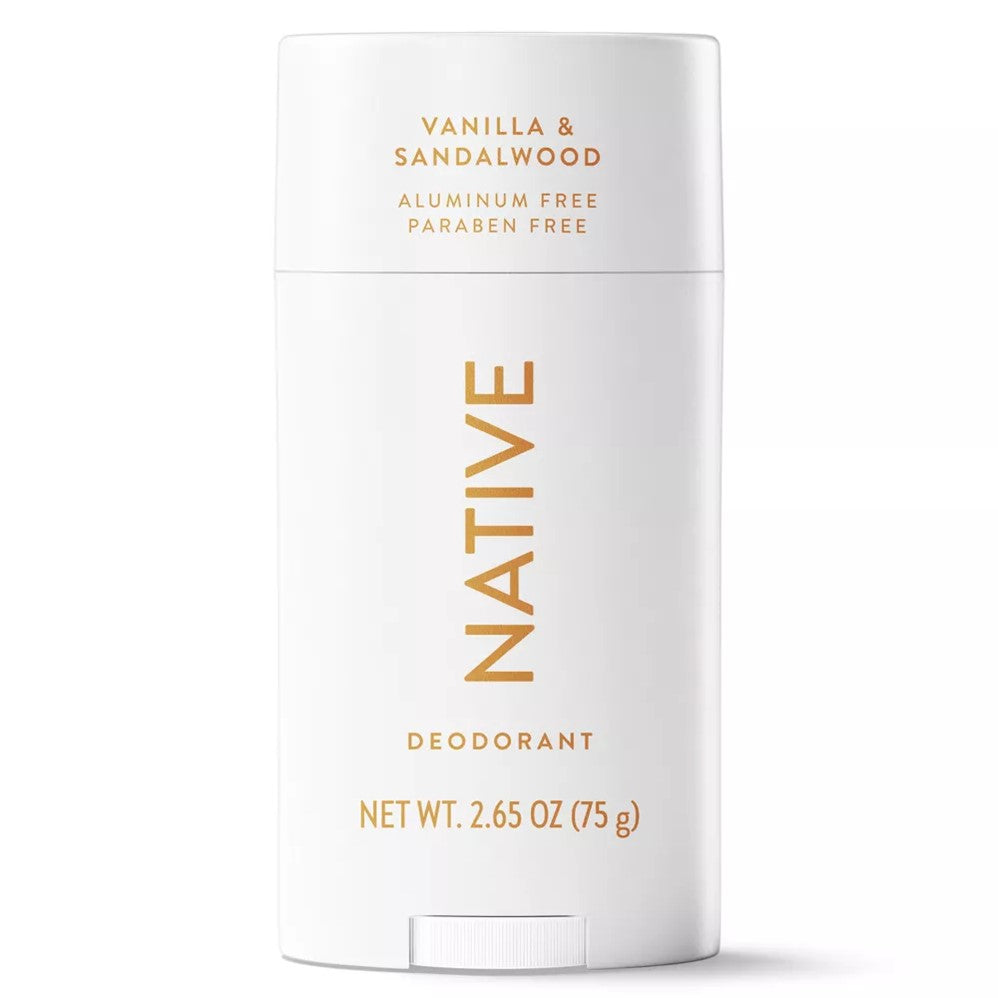 Native Vanilla & Sandalwood Deodorant - 2.65oz/12pk