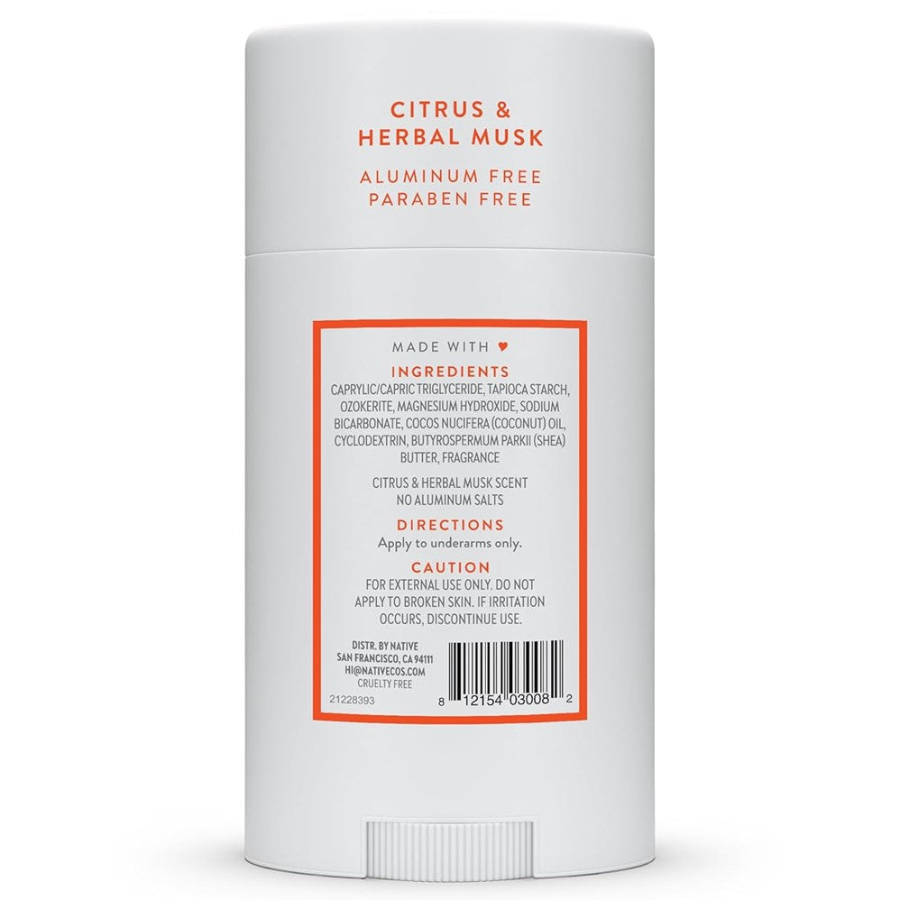 Native Citrus & Herbal Deodorant - 2.65oz/12pk