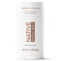 Native Coconut & Vanilla Sensitive Whole Body Deodorant - 2.4oz/12pk