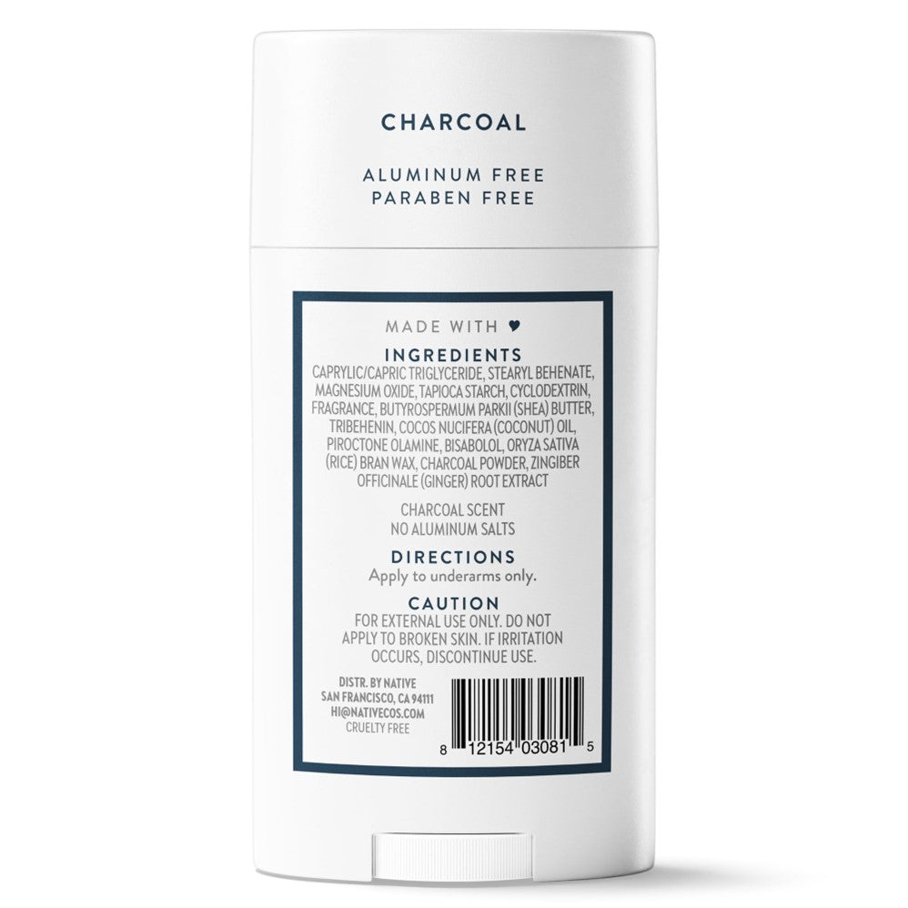 Native Charcoal Feminine Deodorant - 2.65oz/12pk
