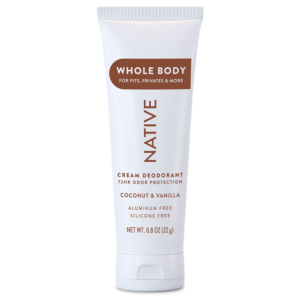 Native Coconut & Vanilla Whole Body Cream - 0.8oz/24pk