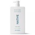 Native Sea Salt & Cedar Body Wash - 36oz/4pk