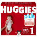 Huggies Little Snugglers Plus Diapers Sizes 1 - 192ct/1pk