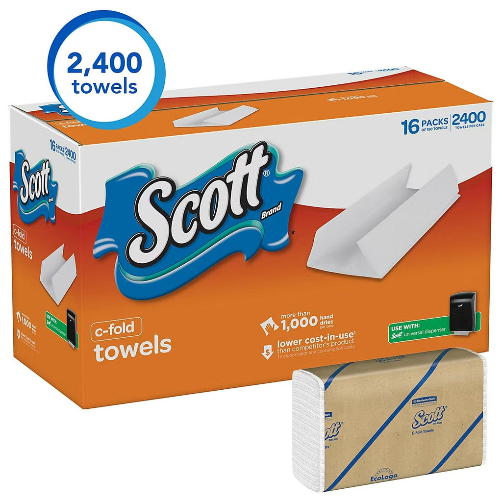 Scott C-Fold Paper Towels - 2400ct/1pk