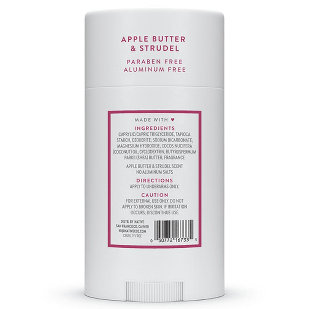 Native Apple Butter & Strudel Deodorant - 2.65oz/12pk