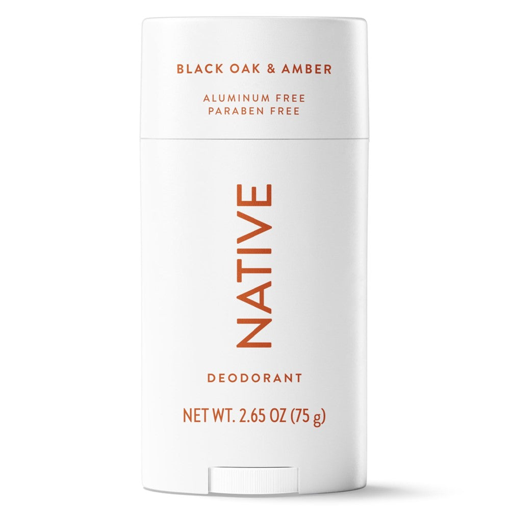 Native Black Oak & Amber Deodorant - 2.65oz/12pk
