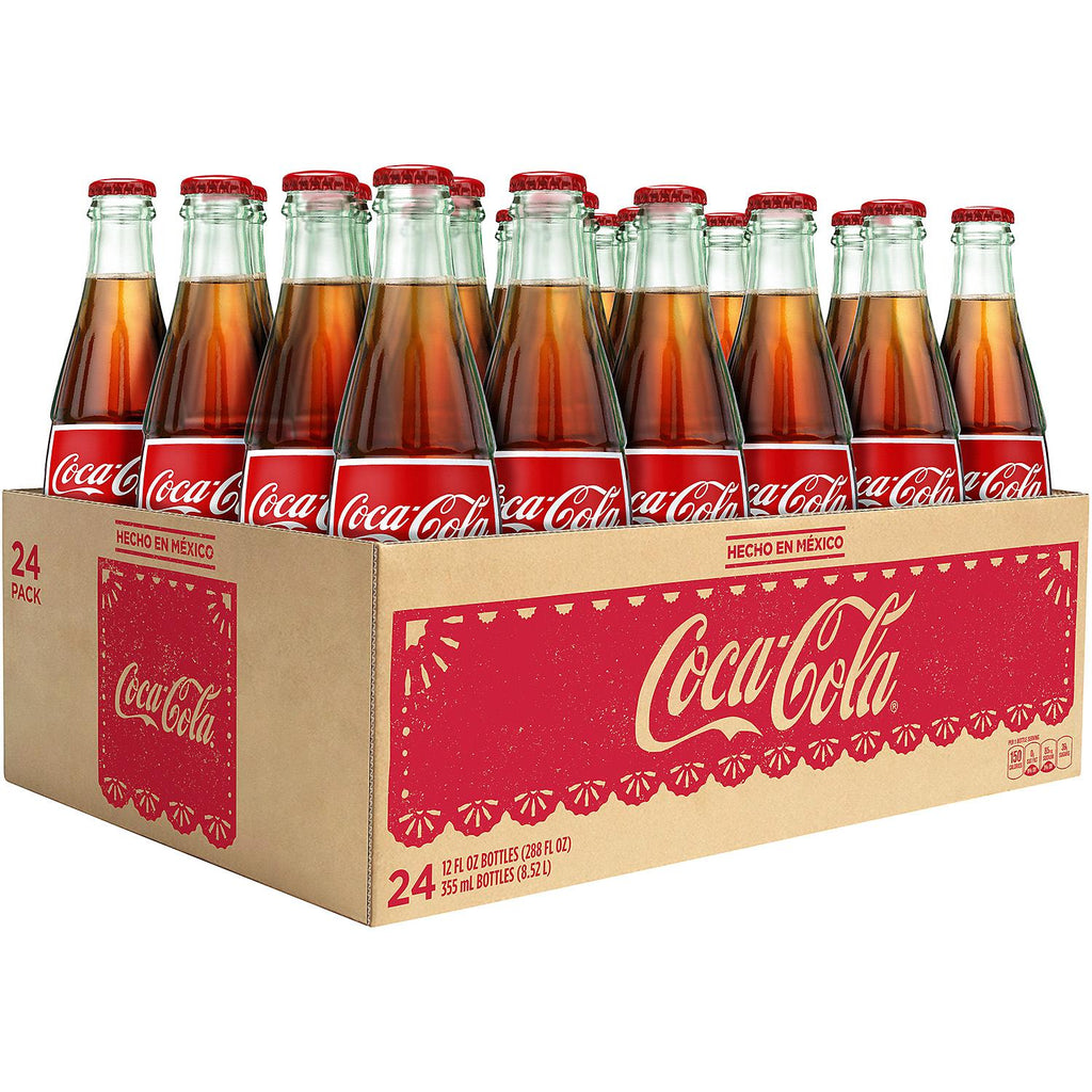 Coca-Cola Bottles de Mexico - 12oz/24pk