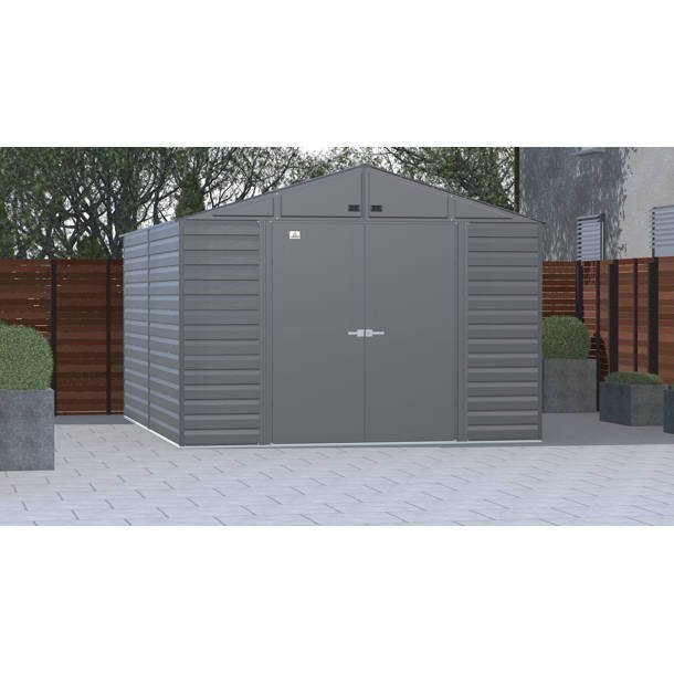 D Plastic Storage Shed 8 ft. W x 20 ft image 4