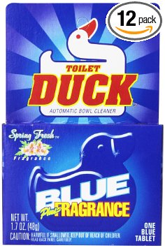 Toilet Duck Automatic Blue Single - 1ct/12pk