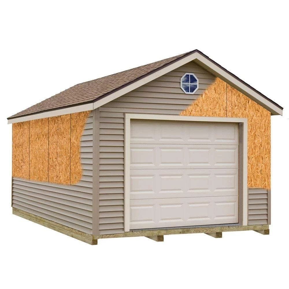 Best barns Greenbriar 12’x24′ Wood Garage Barn Kit-Installation included image 2