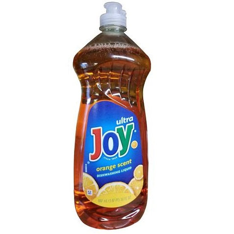 Joy Ultra Dishwashing Liquid Orange - 30oz/10pk