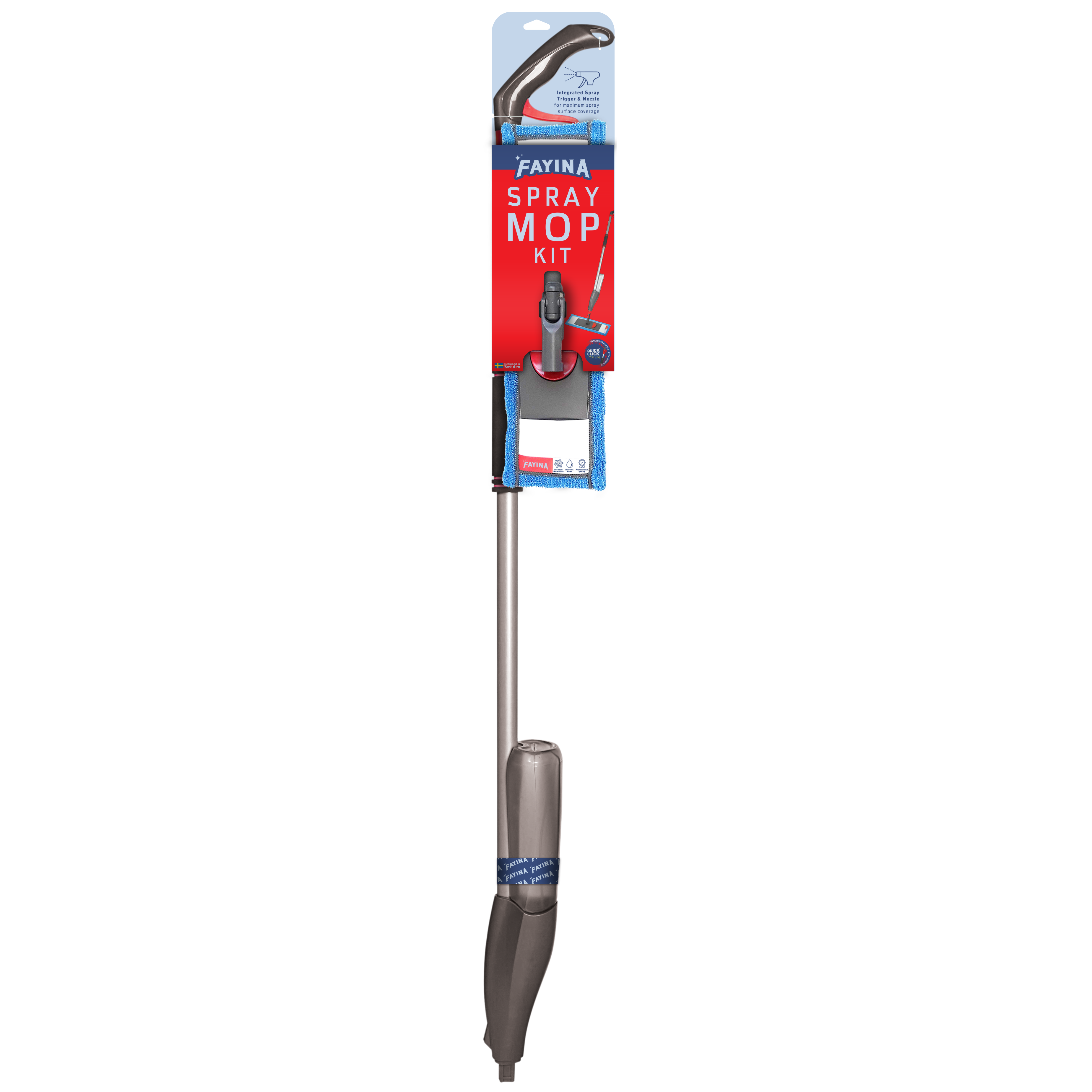 Fayina Spray Mop Kit - 1ct/6pk