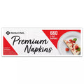 Members Mark 2-Ply Everyday Premium White Napkins - 660ct/1pk
