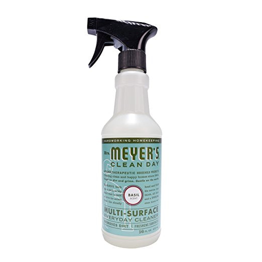 Mrs. Meyers MultiSurface Basil - 16oz/6pk