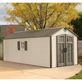 D Plastic Storage Shed 8 ft. W x 20 ft image 0