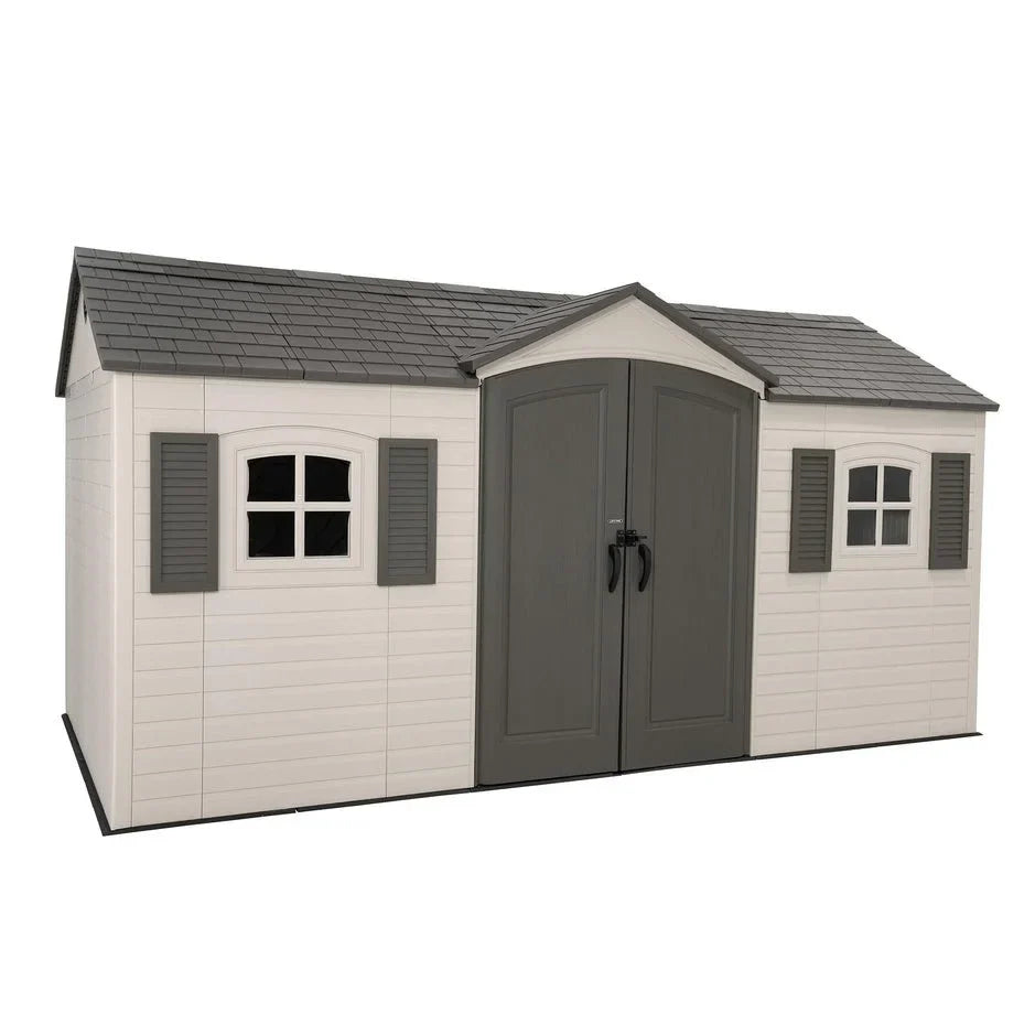 Lifetime Legacy 15 ft x 8 ft Outdoor Storage Sheds – 60465 image 0
